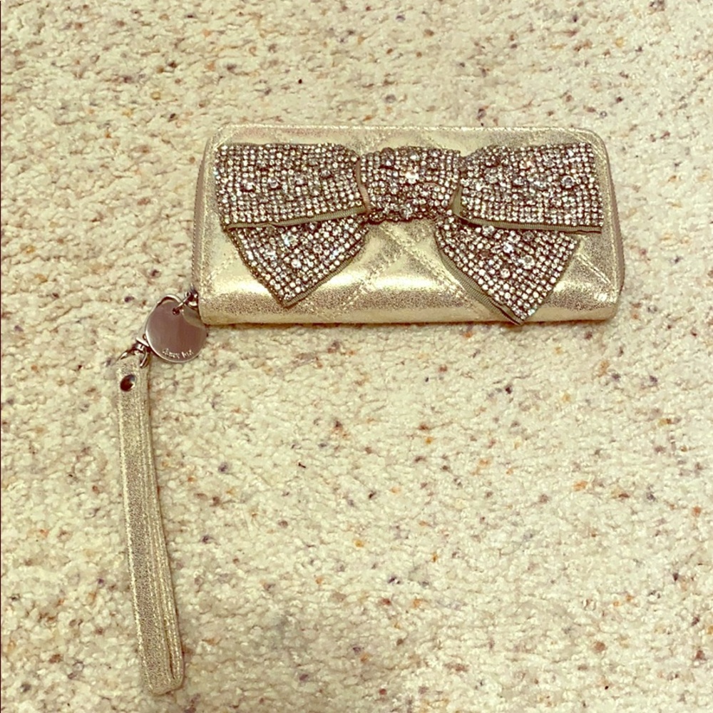 Deux Lux Wallet/Wristlet Rhinestones